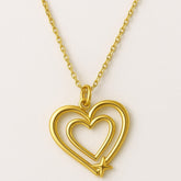 Carved Heart Pendant
